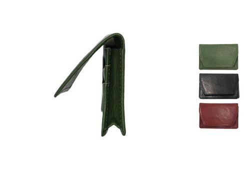 【豊岡財布 足立 AW0401 ブラック】ALBAPIE レッザボタニカ 名刺入れ